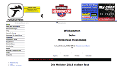 Desktop Screenshot of mx-hessencup.de